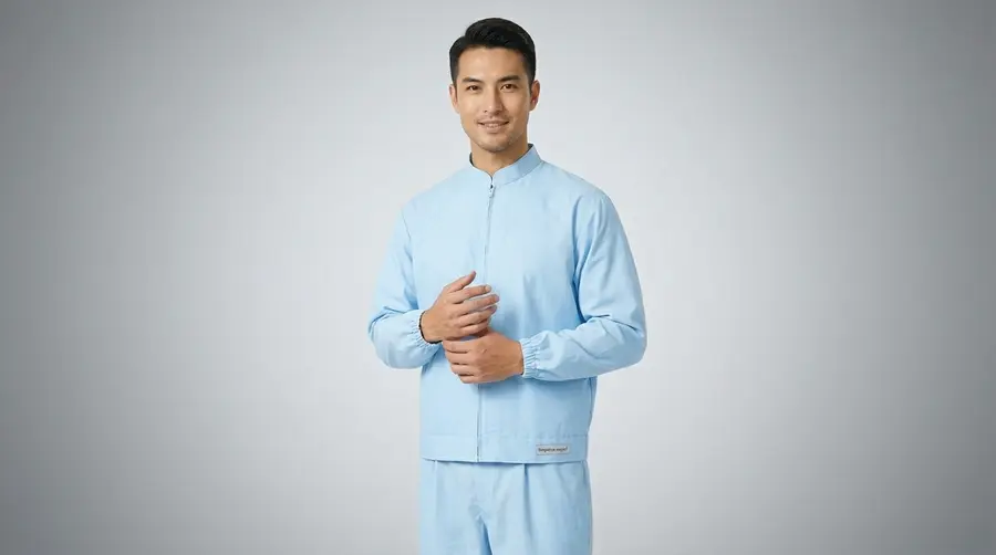 Pastel Soft Touch Mandarin Jacket