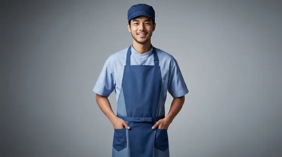 Urban Blue Sport Professional Apron