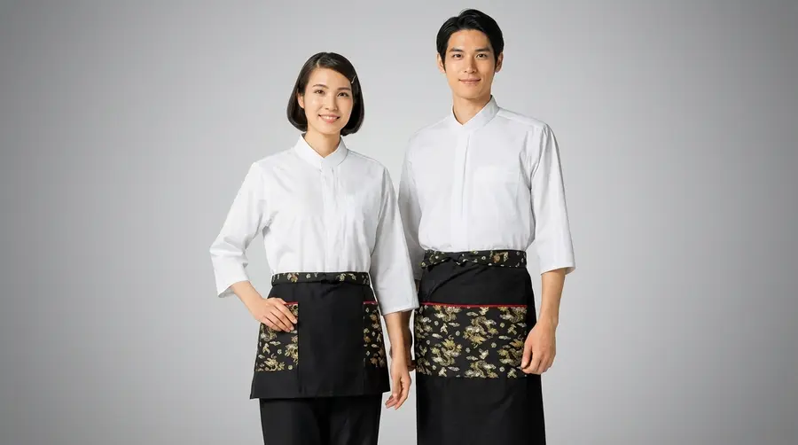 Oriental Gold Wave Premium Apron
