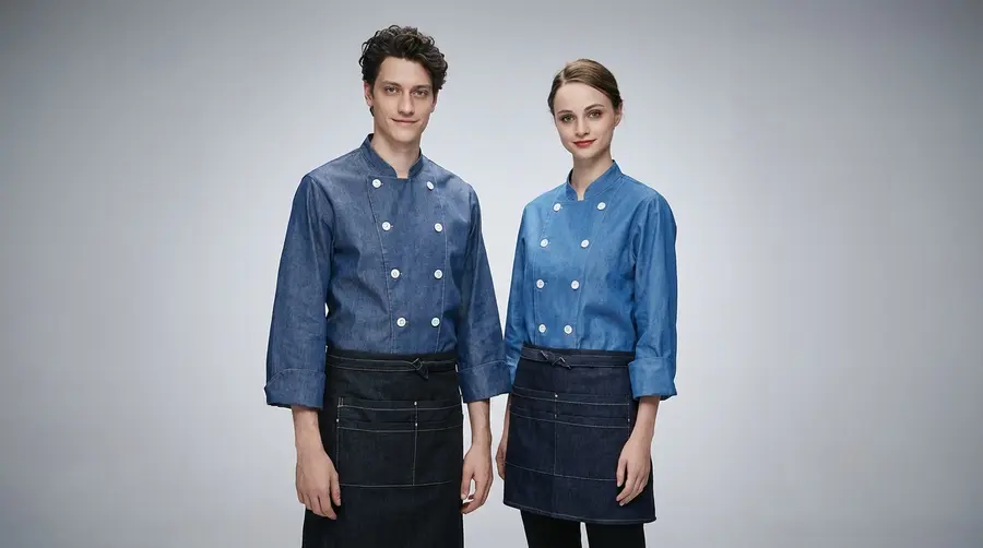 Indigo Artisan Panel Service Shirt
