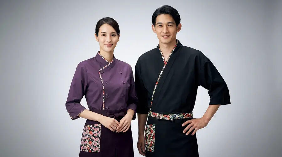 Premium Floral Trim Oriental Uniform