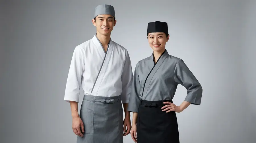 Modern Zen Wrap Service Uniform