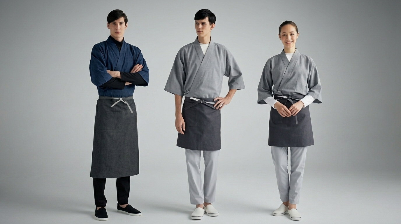 Planning a full uniform system for a new restaurant with Zionward