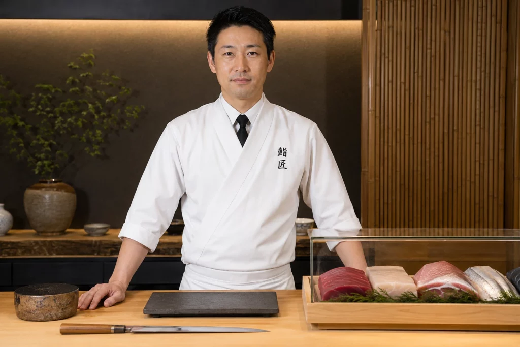Japanese restaurants in Sukhumvit Bangkok - Omakase chef